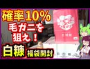 福袋から確率10％の毛ガニを狙え！白糠・恋問館お魚の福袋開封【釧路のずんだもん】