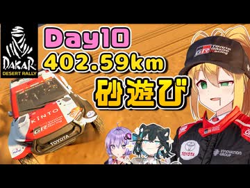 【DakarDesertRally】マキモカゆかりのDakar Rally 2021 挑戦記  Day10【VOICEROID･VOICEPEAK実況】