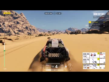 【実況無】DakarDesertRally Simulation Mode フル尺 Dakar Rally 2021 Stage10