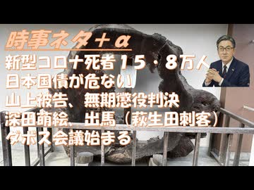 コロナ死亡3万人（ワク接種率減を懸念）←肺炎死は3万人減ｂｙすずぽん！日本国債が売れない（危機感）！山本太郎辞任（病気）、カサンドラ・クロス後に原口首相の目がある！３つの「中道」【アラ還・読書中毒】