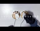 【実写ASMR /耳かき】シリコン耳をペタペタしたりする音