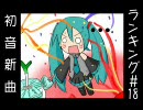 初音新曲ランキング#18