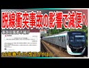 【衝撃発表】東急田園都市線での脱線衝突事故の影響で一部列車減便へ！？｜26年春ダイヤ改正がやばい【東急電鉄】【ゆっくり解説】＃Shorts