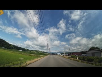 山形　残雪の月山等を眺めに行くドライブ24　寒河江市2　　2025　0628