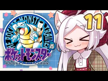 【ポケットモンスター青】四十路間近のおっさんと柴犬たちのポケモンマスターへの道 Part11【オリキャラ実況】