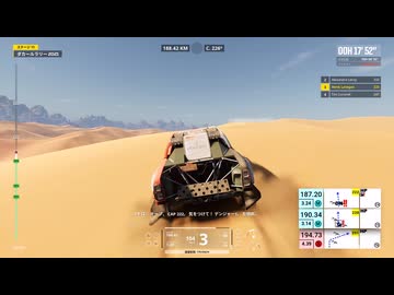 【実況無】DakarDesertRally Simulation Mode フル尺 Dakar Rally 2021 Stage11