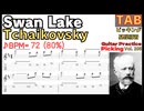 Swan Lake TAB Electric Guitar Classical Speed Picking Practice