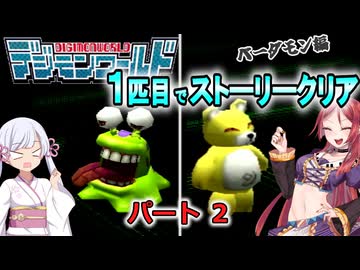 デジモンワールド1匹目でストーリークリア「ベーダモン編」【パート２】
