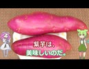 【ずんだもん実況】紫芋を実況してみた。（VOICEVOX使用）
