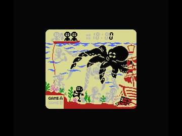 MSX BASICでゲーム＆ウオッチ オクトパスをちょっとだけ作ってみた