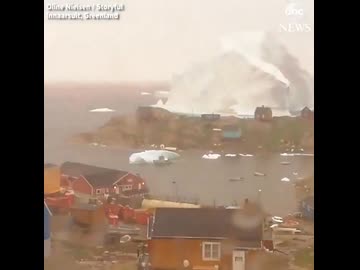 ホモと見るグリーンランドの流氷