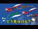 旧ソ連戦闘機、Su-27とMiG-29ってどうやって見分けるの？