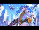 【フリーBGM】花隈千冬「KAMI-AIM(神エイム)」【サイバー・かっこいい・疾走感・テンション上がる】