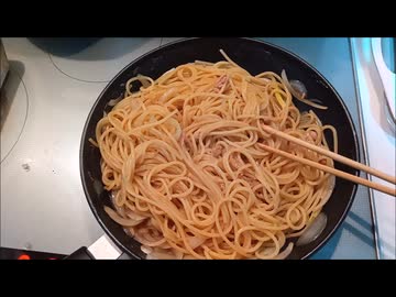 美味すぎる！ツナと玉ねぎの和風パスタを作ってみた