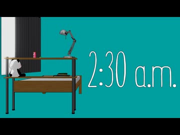 【MMD】2:30 a.m.【YYB式初音ミク】