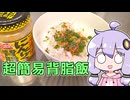 【超簡易背脂飯】関西弁ゆかりのテキトーめし #04【VOICEROIDキッチン】