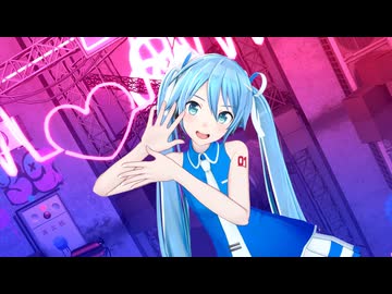 【MMD】REM式プロセカ風 Pミク「IRIS OUT」【MMD-PVフェスタ】