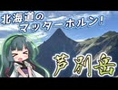 初のバイクソロツーリング！北海道のマッターホルンに行ってきました【東北ずん子車載】