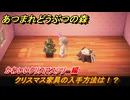 あつまれどうぶつの森　クリスマス家具の入手方法は！？クリスマスレシピはどこ？　かわいいクリスマスツリー編　＃４２９　【あつ森】
