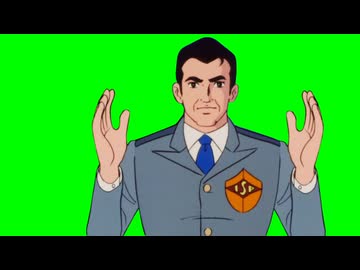 直接!ポーズをする早川次長GB