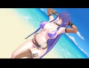 対魔忍MMD 秋山凜子　Bass　Knight　水着Ver.