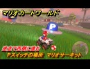 マリオカートワールド　Pスイッチの場所　マリオサーキット　逆走で西側に進む　＃７４　【MARIOKART WORLD】