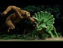 最強王図鑑 ～The Ultimate Tournament～　第43話　【バトルロワイヤル第2試合】ティタノボア VS カリコテリウム VS トリケラトプス