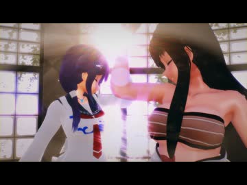 【艦これMMD】祥鳳と大鯨で「はぐ」【Milu】【カメラ配布】