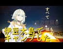 【紡乃世詞音】伊豆大島でキャンプした【ソロキャン】