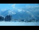 【冬の鉄道旅行 2014.12】⑩JR磐越西線の車窓から見た雪景色 - 2014年12月19日