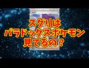 スグリはパラドックスポケモン見てるの？