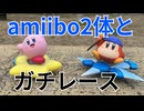 育成したamiibo2体とレースしてみたら爆速過ぎてヤバかった！【カービィのエアライダー】