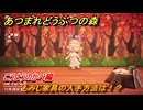 あつまれどうぶつの森　もみじ家具の入手方法は！？　こうようのかべ編　レシピを手に入れる方法は？　＃４８８　【あつ森】