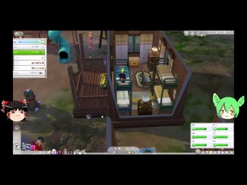 【SIMS4】休暇とる田崎家【ずんだもんたちとゆっくり実況プレイ】