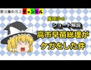 高市総理がケガをした件