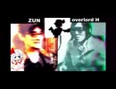 ZUN VS overlord H ボイパ対決 Bad Apple!!