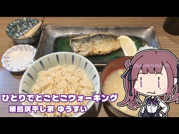 ひとりでとことこウォーキング番外編94　～鹿児島市　桜島灰干し家 ゆうすい～