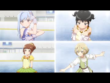 穴熊咲希奈「KAGURA」（牛川四葉、庭取さな、離洲くるみ）滑走シーン前半【メダリスト Season2】