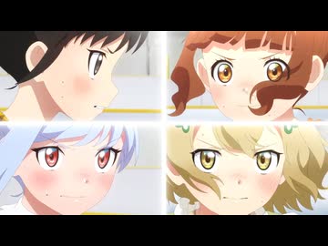 穴熊咲希奈「KAGURA」（牛川四葉、庭取さな、離洲くるみ）滑走シーン後半【メダリスト Season2】