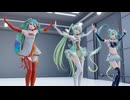 【MMD】No.1／HoneyWorks × 月乃 × 歴代レーシングミク