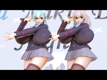 【MMD 艦これ】アイドル / 鈴谷＆熊野
