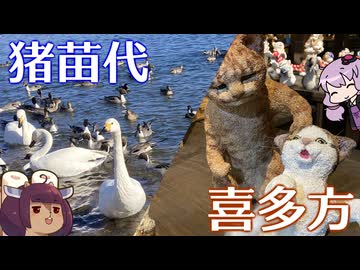 もこもこ猫たちのミュージアムと猪苗代湖に行ってきた【VOICEROID旅行】