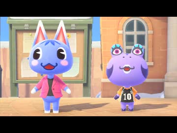 【あつ森】アイーダ様とブーケ嬢