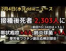 コロナワクチン接種ご死亡報告は2,303人に　帯状疱疹ワクチン接種後死亡報告が＋6人でコロナ超え　肺炎球菌ワクは＋1人の死亡報告　ワクチン副反応検討部会