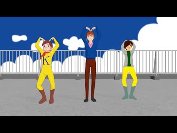 【混合MMD】ちょwマジww無理www&ガンダーラ【チャージマン研！&SCP】