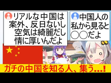 X民「リアルな中国は治安が良くて案外反日も少ないよ」→現地民から様々なリアルが集まる
