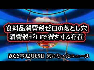 【消費税は廃止一択⑤】◆食料品消費税ゼロの落とし穴｜消費税ゼロで得をする存在