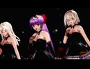 【東方MMD】東方の３魔女（ゴスロリ・ミニ）で「魔法少女とチョコレゐト」