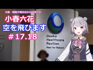 小春六花、空を飛びます#17,18[万博お出かけレポート]