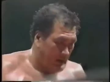 【輪島、リングに刺さる】アクシデント？輪島大士は漬物石なのか？龍原砲とのタッグマッチで全日本プロレス屈指の名場面が！【永久保存版】